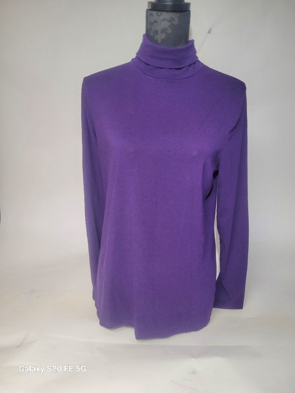 Merona  XXL  Women's Purple Turtle Neck Top